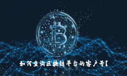 如何查询区块链平台的客户号？