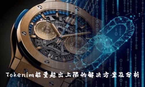 Tokenim能量超出上限的解决方案及分析